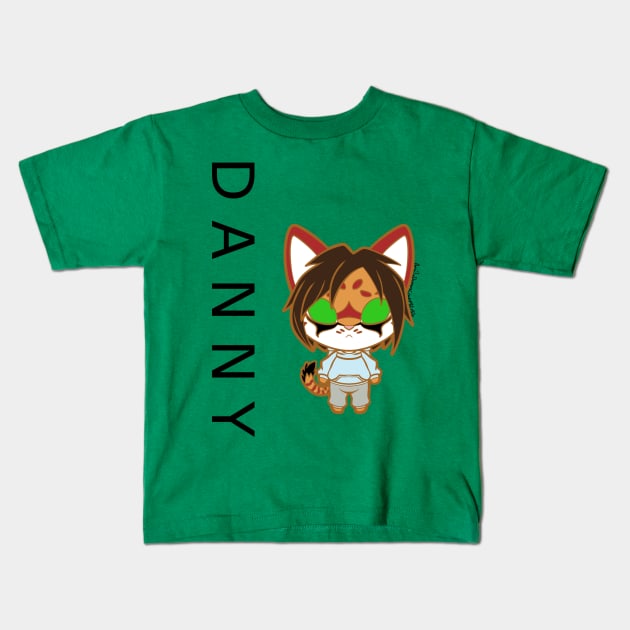 DANNY Kids T-Shirt by CrazyMeliMelo